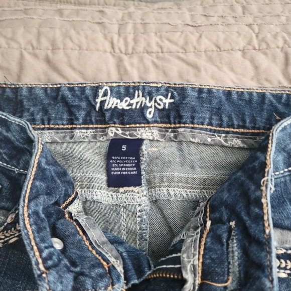 Womens Amethyst Size 5 Denim Bootcut Jeans - Picture 5 of 5